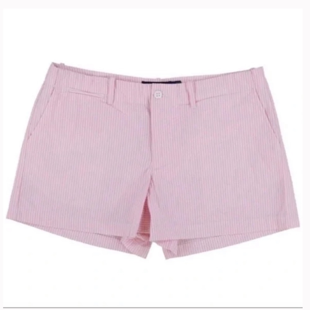 Ralph Lauren Seersucker Pink Shorts
